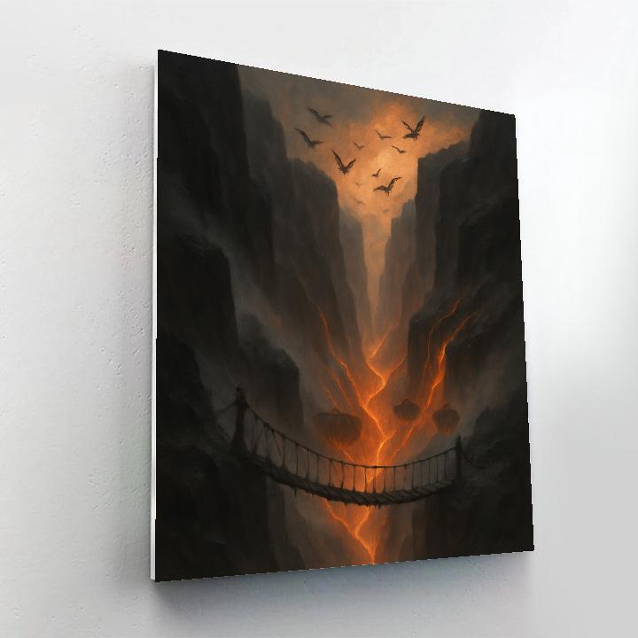 The Autumn Rift Paint by numbers art
