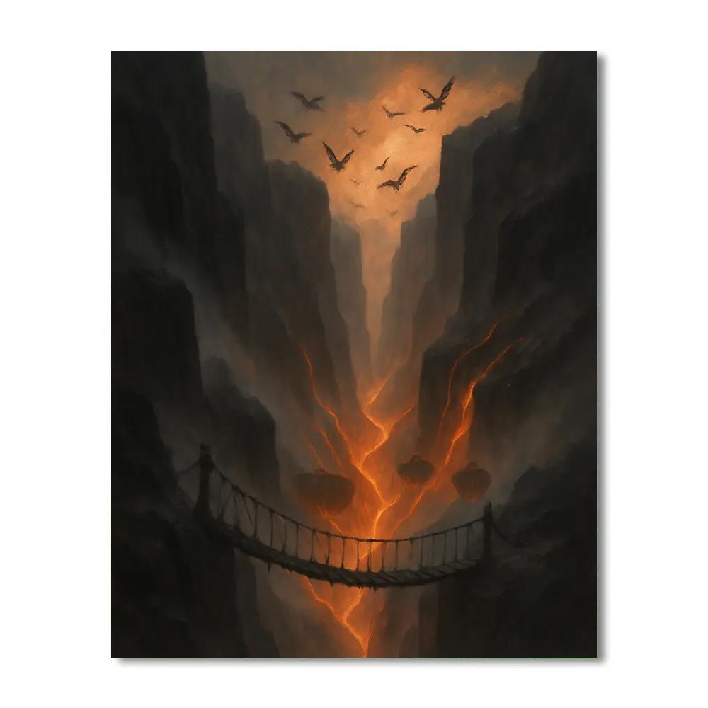 The Autumn Rift Paint by numbers art