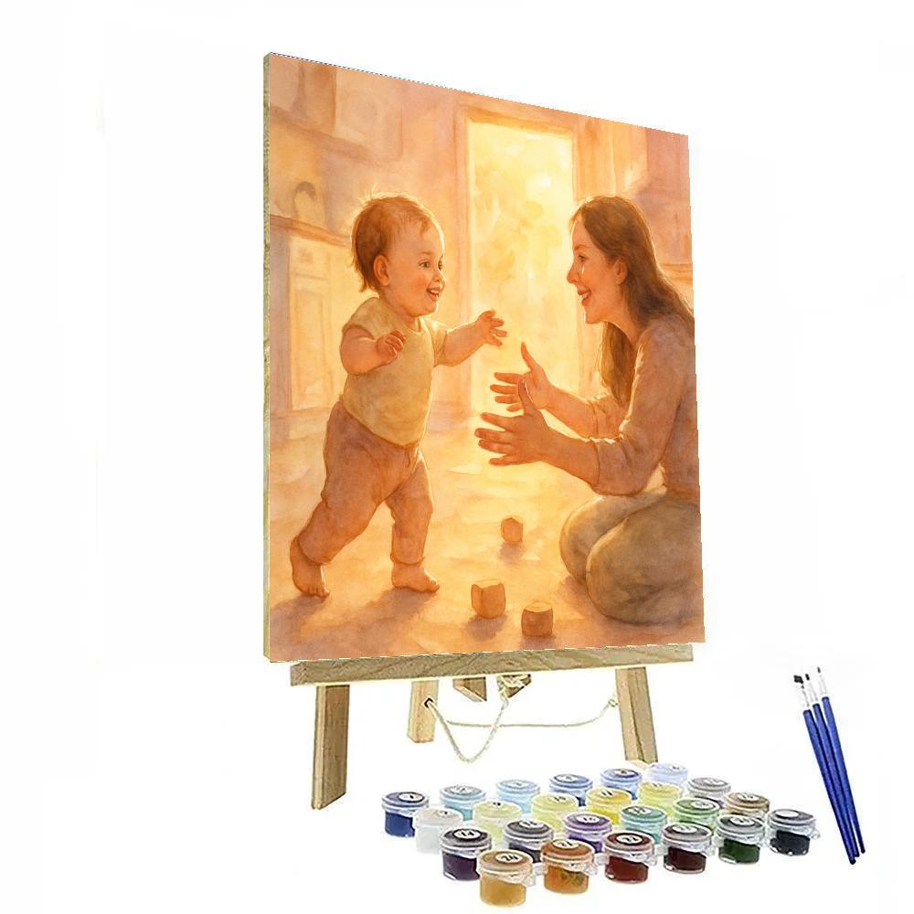 Sunrise First Steps paint by number