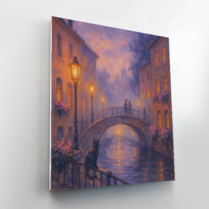 Midnight Narrowbridge paint by numbers