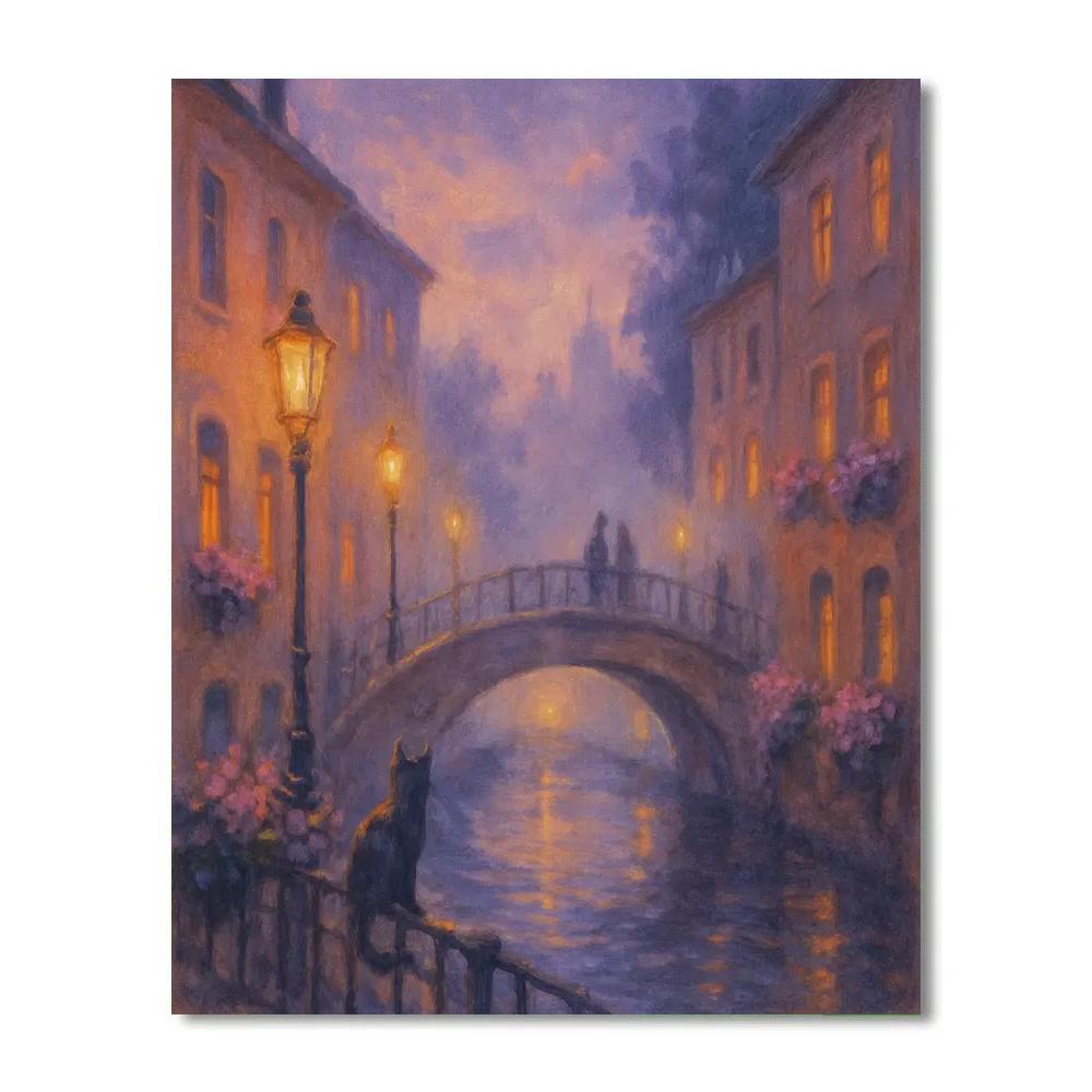 Midnight Narrowbridge paint by numbers