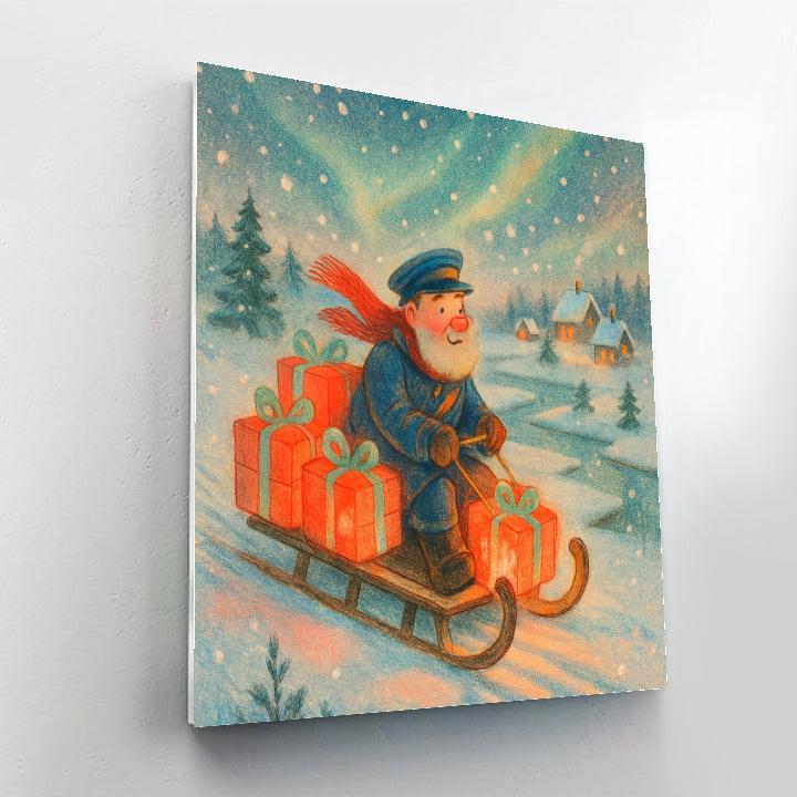Polar Postman Delivery paint by color