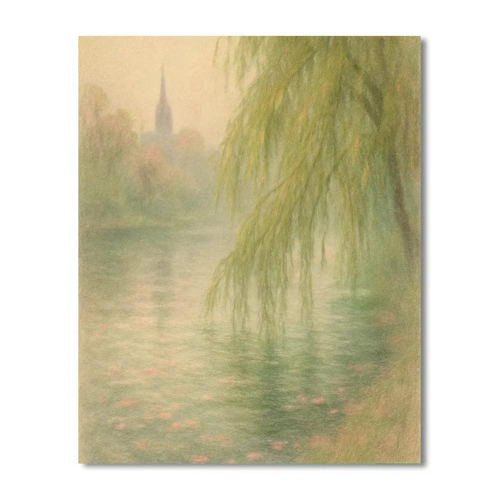 Willow River Reverie paint by color