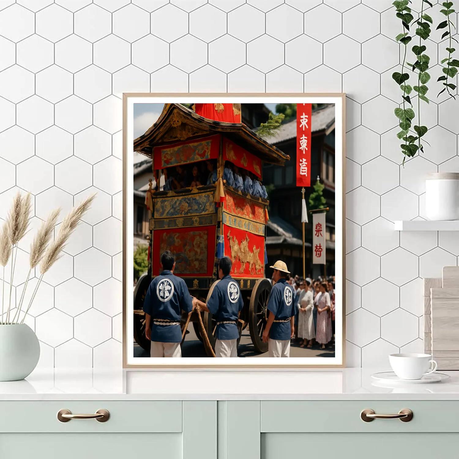 Gion Matsuri Yamaboko Float DIY paint by numbers