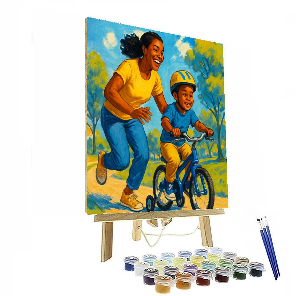 Bicycle Training Wheels Triumph painting number kit
