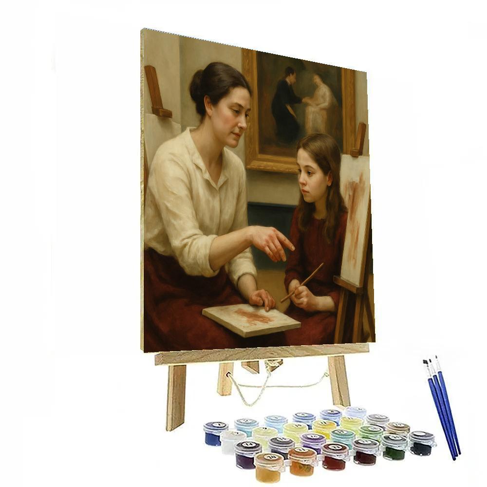 Museum Art Class Together Numbered painting kits