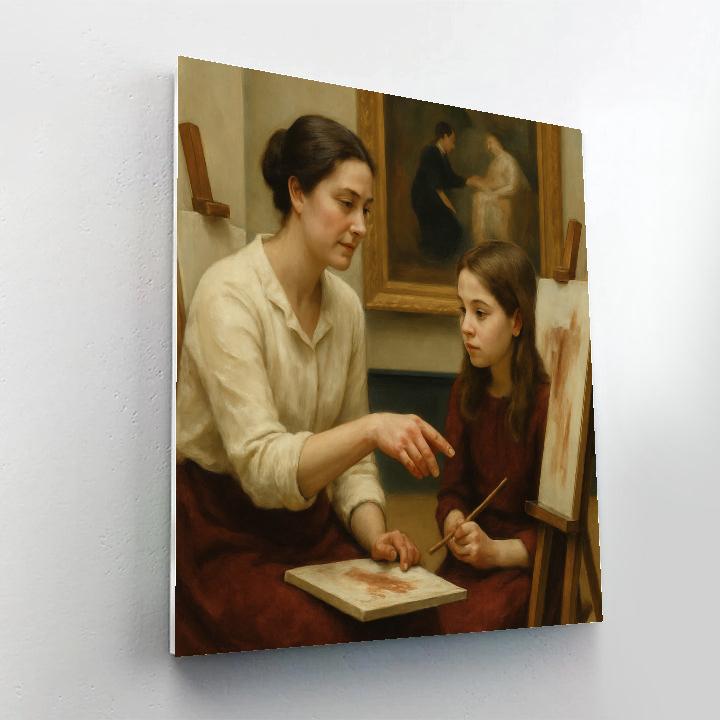Museum Art Class Together Numbered painting kits
