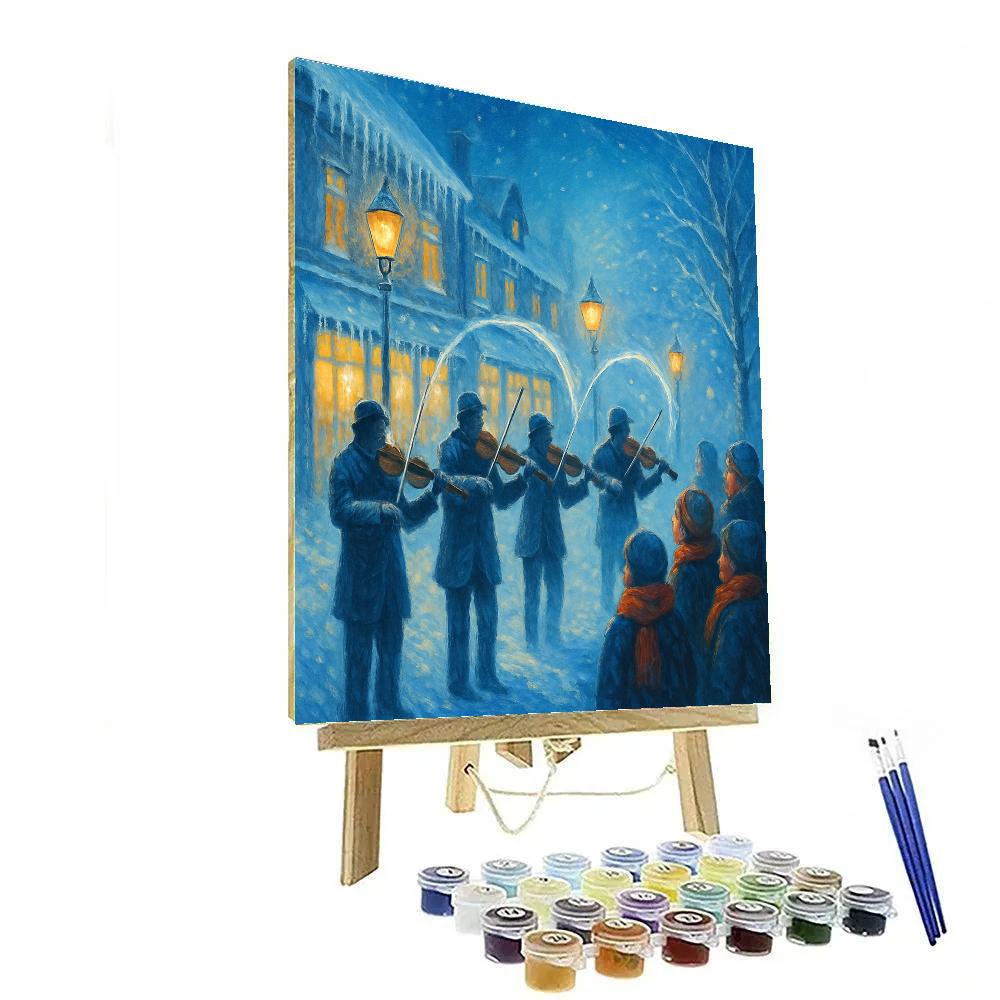 Icicle Street Orchestra Paint by numbers kits