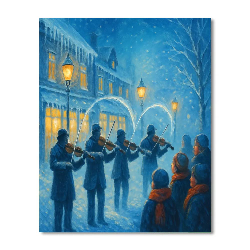 Icicle Street Orchestra Paint by numbers kits