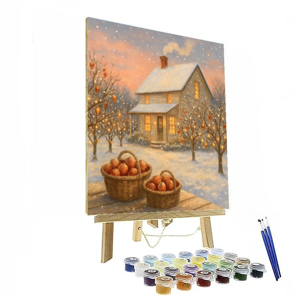 Cinnamon Orchard Eve paint by number