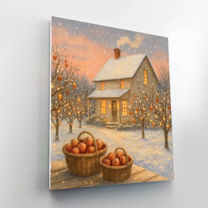 Cinnamon Orchard Eve paint by number
