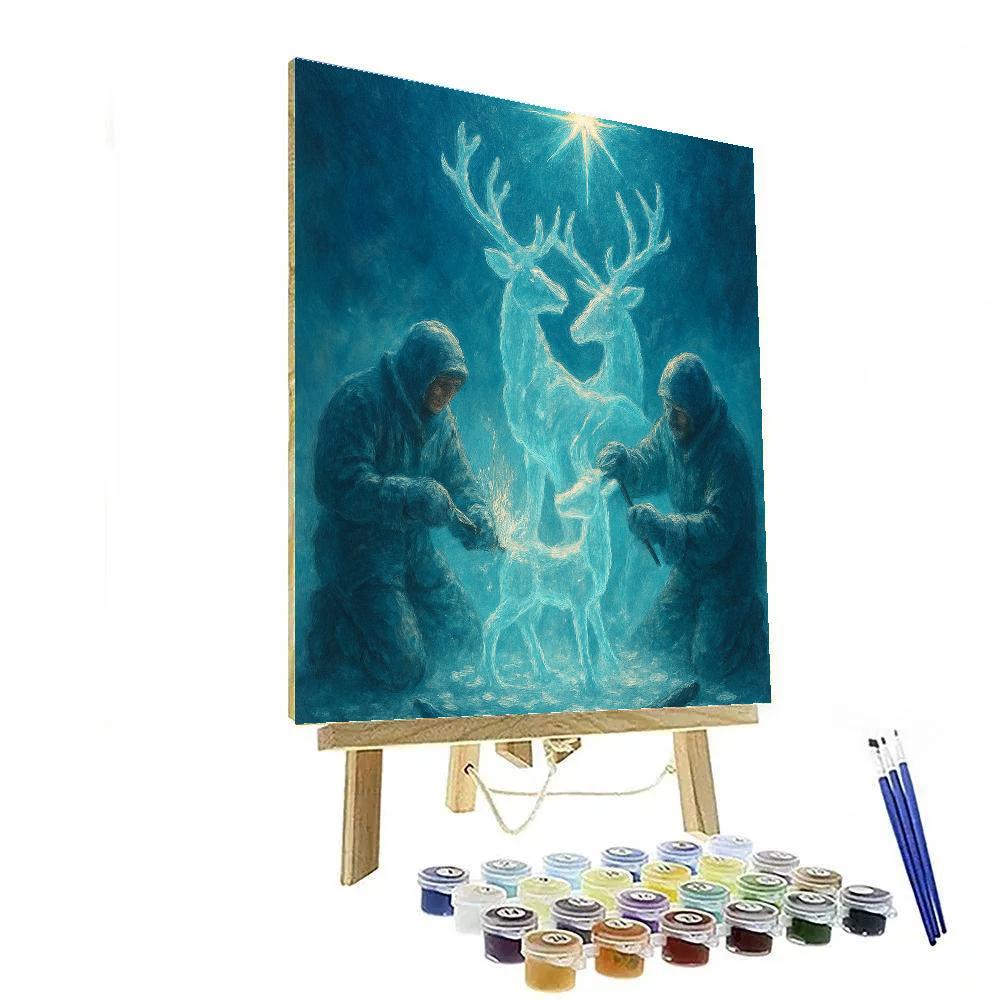 North Star Ice Sculptors Paint by numbers kits