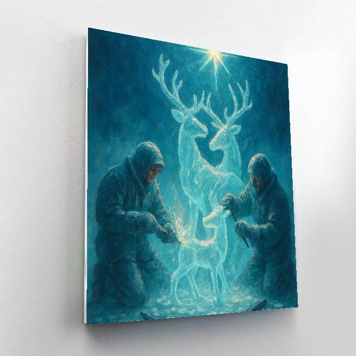 North Star Ice Sculptors Paint by numbers kits
