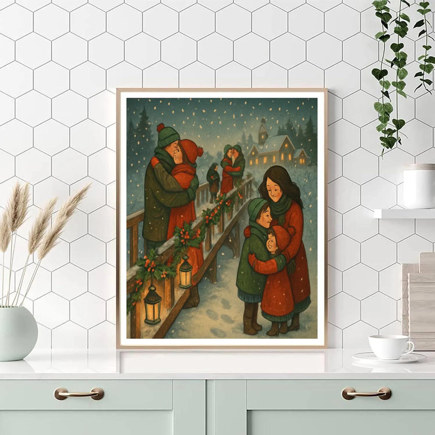 Lantern Bridge Reunion paint by color