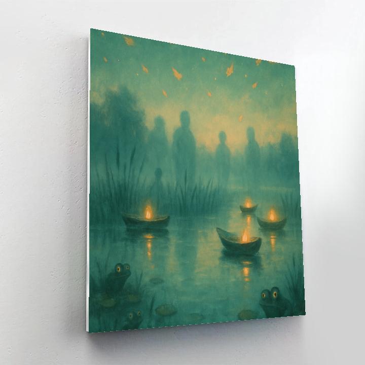 Mirror Marsh Of Echoes Numbered painting kits