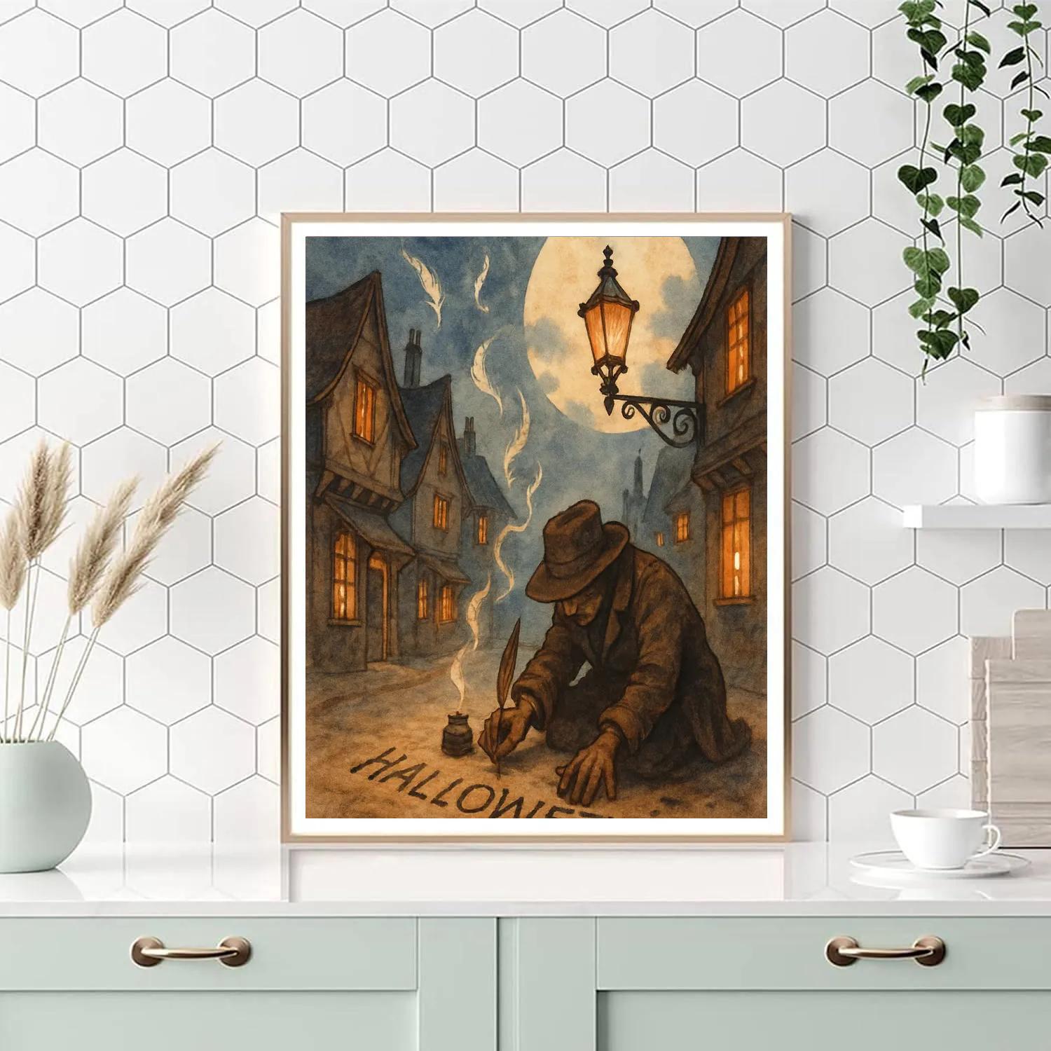 The Scribe Of Hollow Lane painting number kit