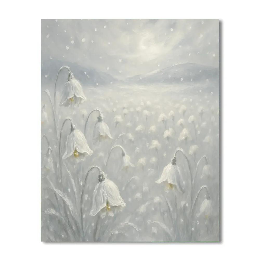 Frozen Bell Meadow paint by numbers