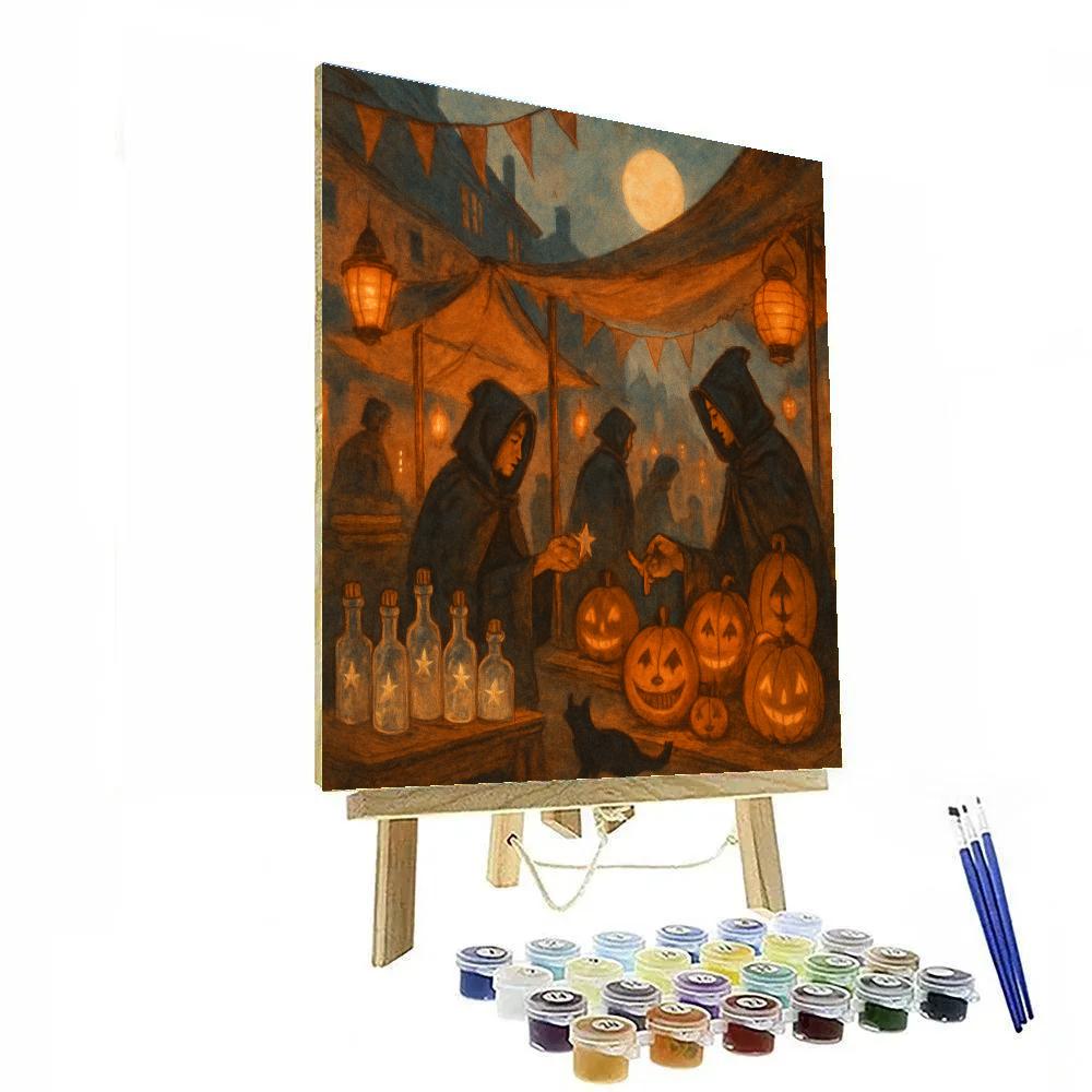 Gloam Street Market Numbered painting kits