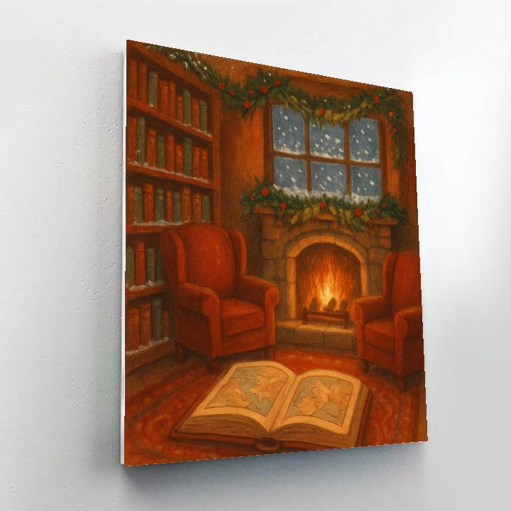 Hearthside Polar Library paint by color