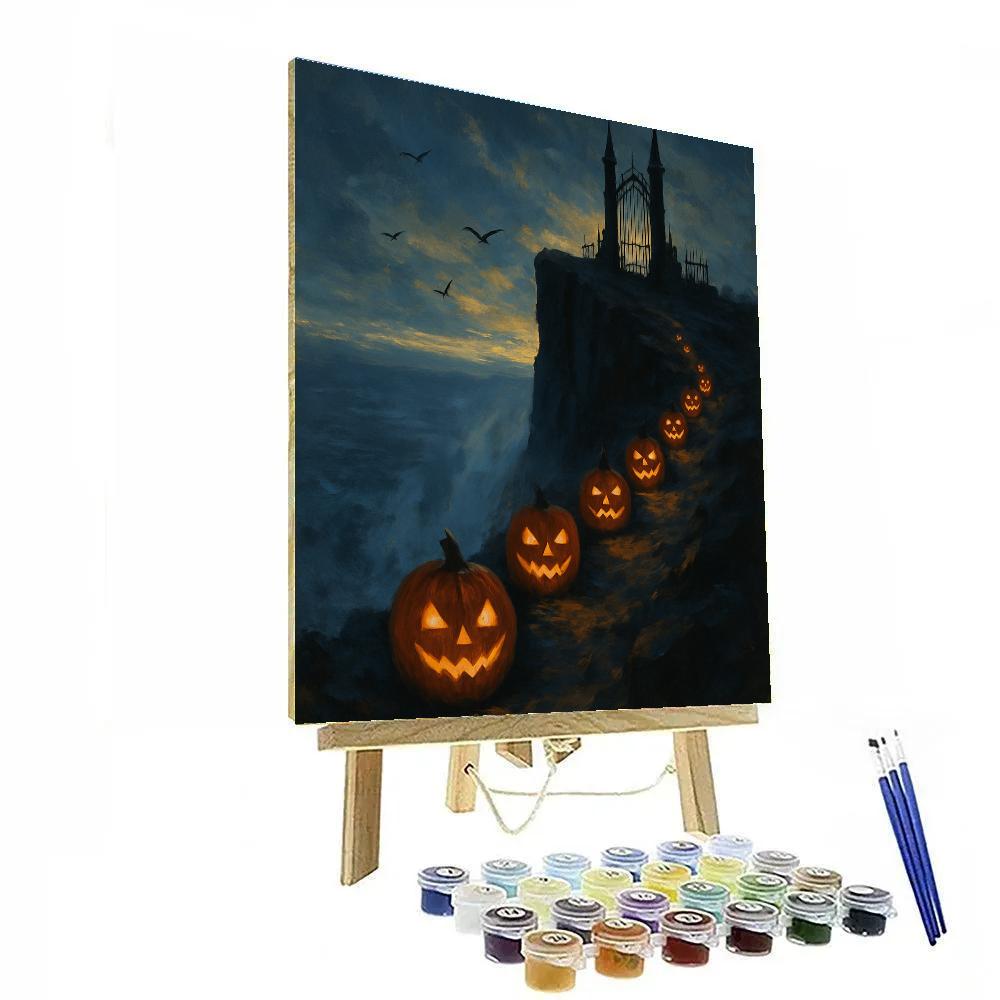 The Lantern Lighthouse Gate Painting by numbers kit