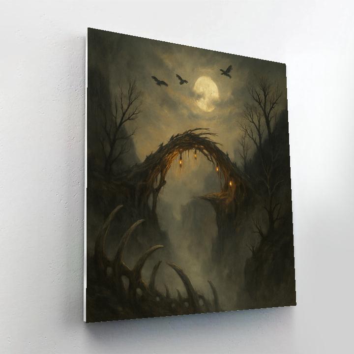 The Bonebridge Crossing Numbered painting kits