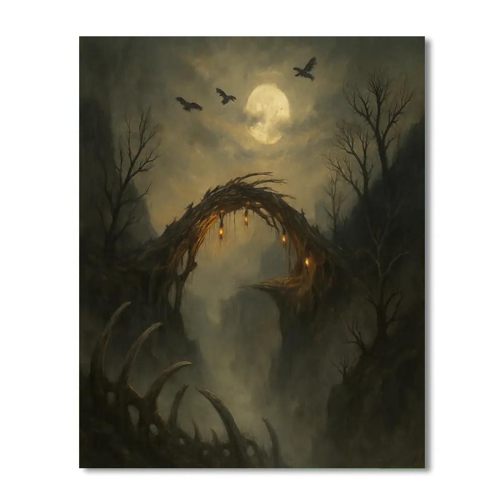 The Bonebridge Crossing Numbered painting kits