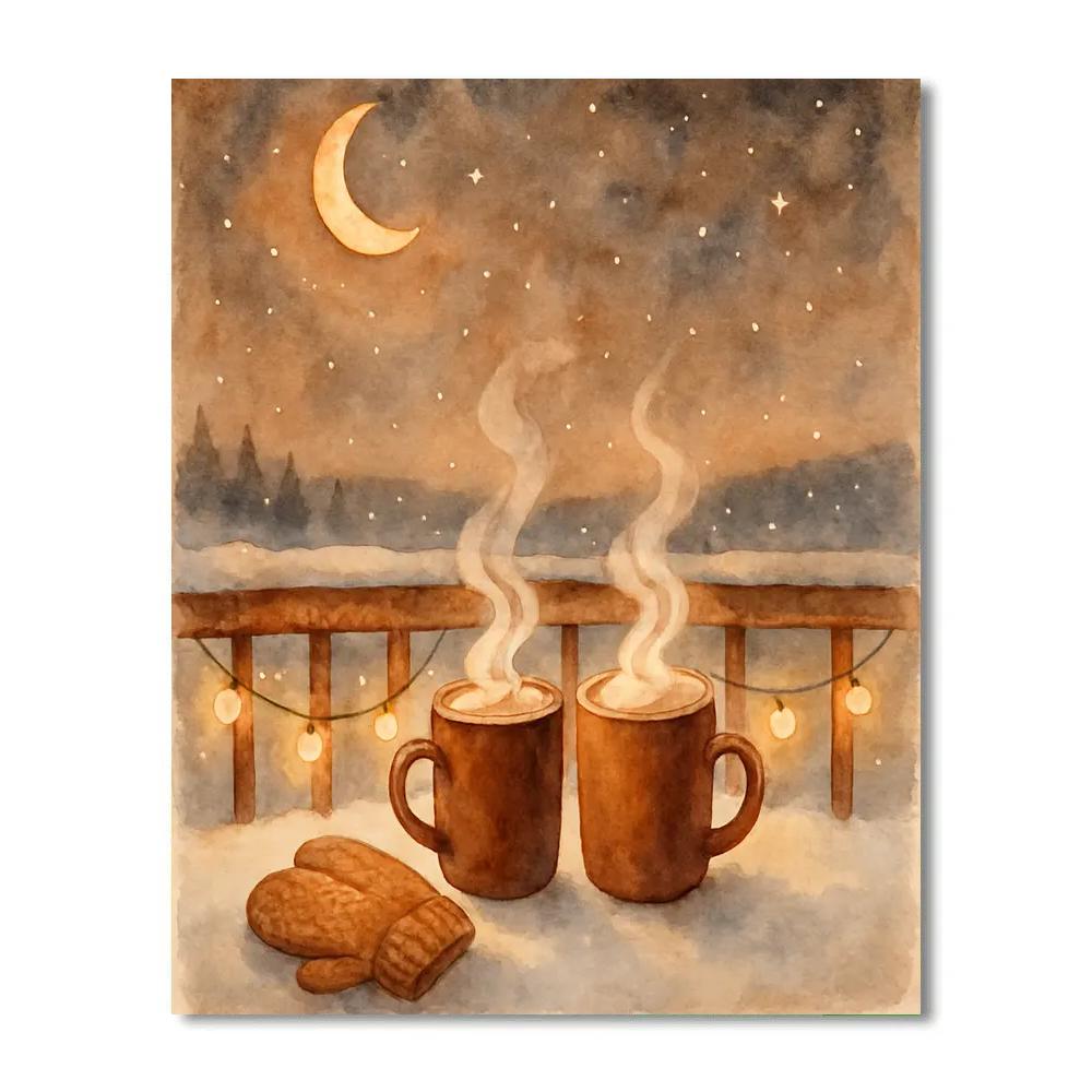 Cocoa Moon Balcony paint by color