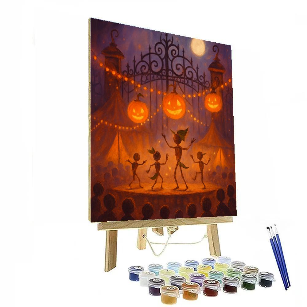 The Ember Gate Carnival paint by number