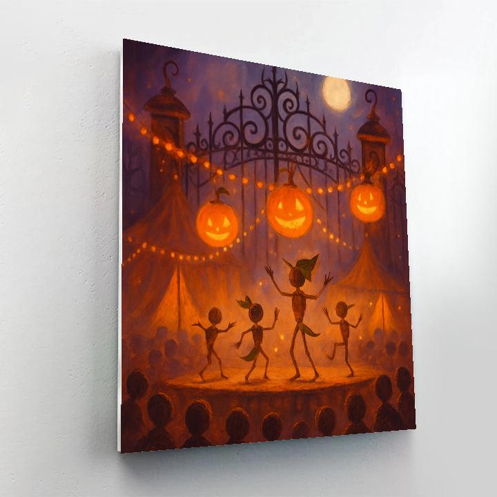 The Ember Gate Carnival paint by number
