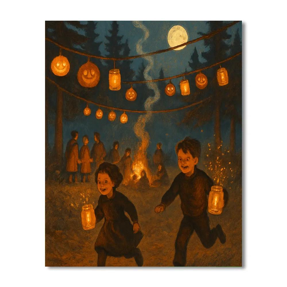 The Lanternwrights Of Low Glen Paint by numbers kits