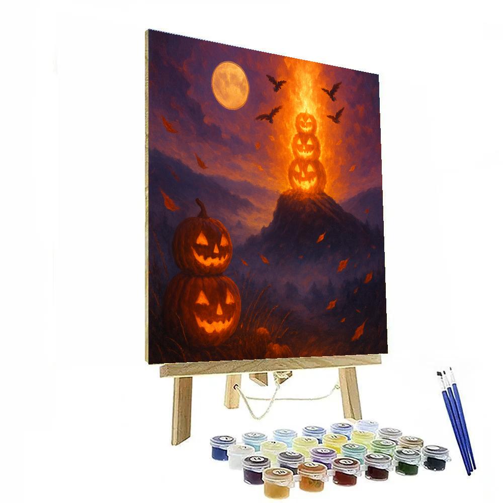 The Harvest Beacon Paint by numbers kits