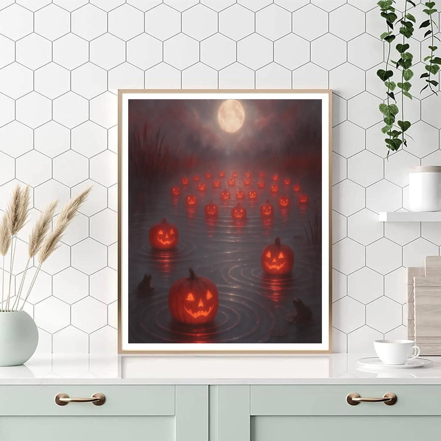 Stillwater Pumpkin Choir paint by color