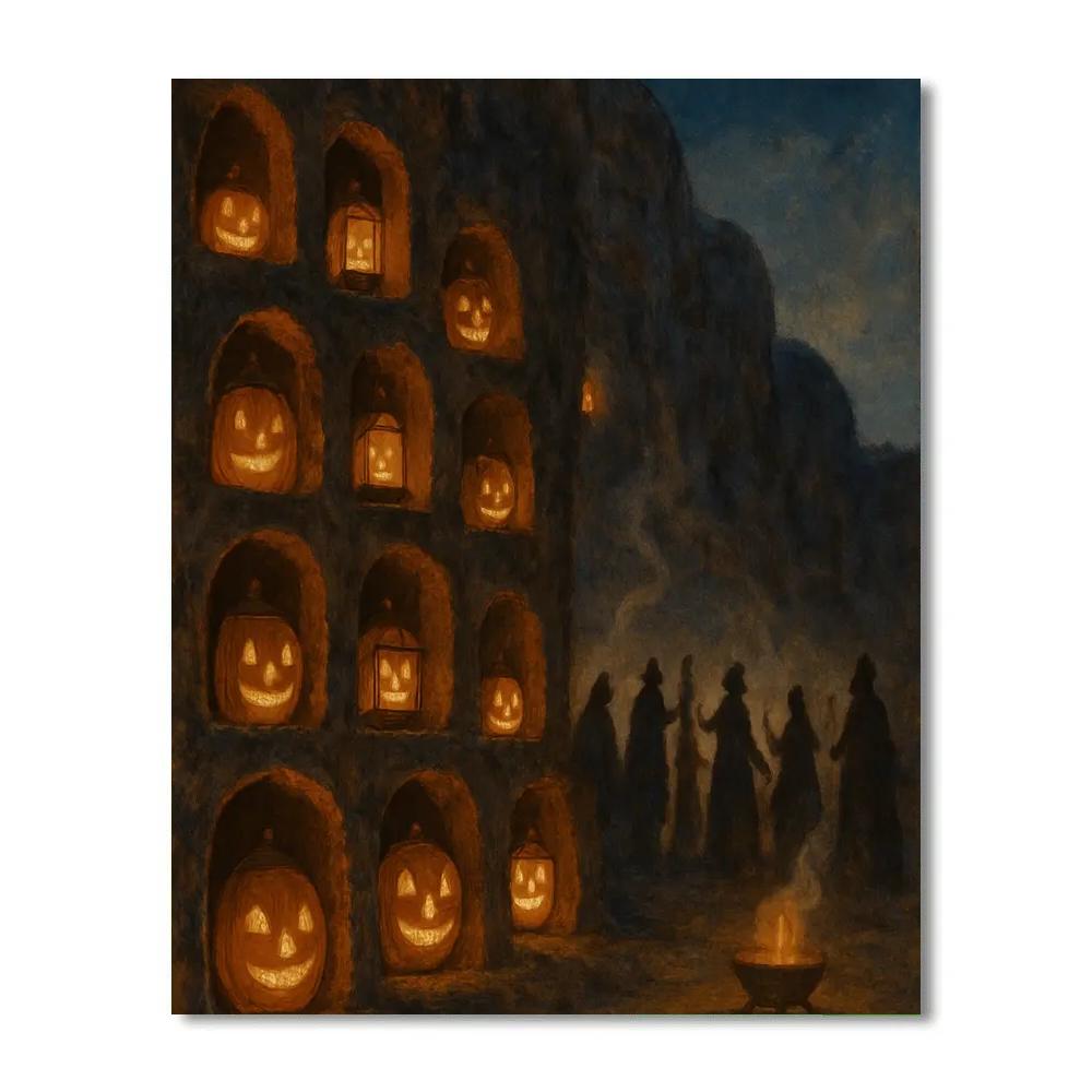 Stone Hollow Lantern Festival paint by color