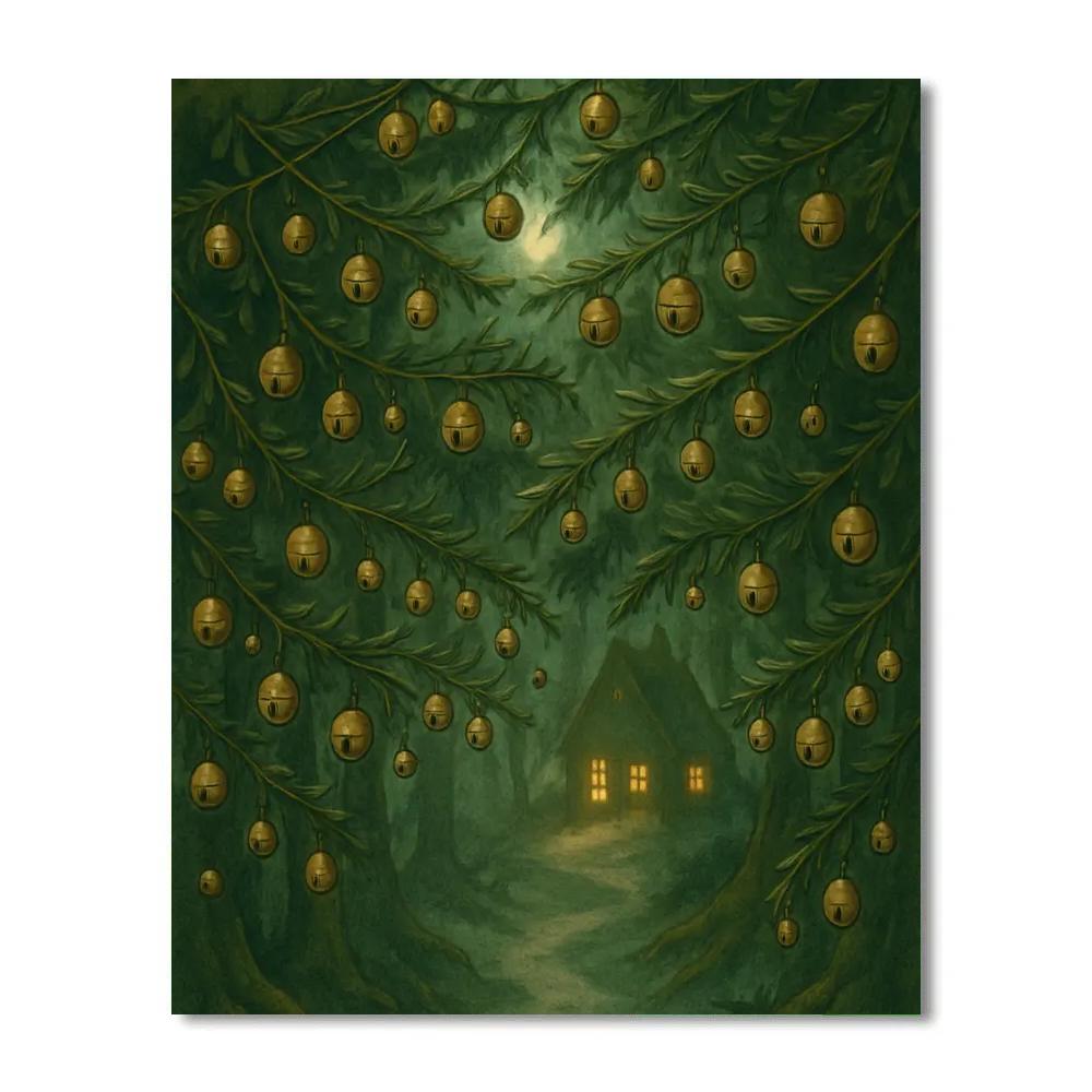 Sleigh Bell Hollow Number painting
