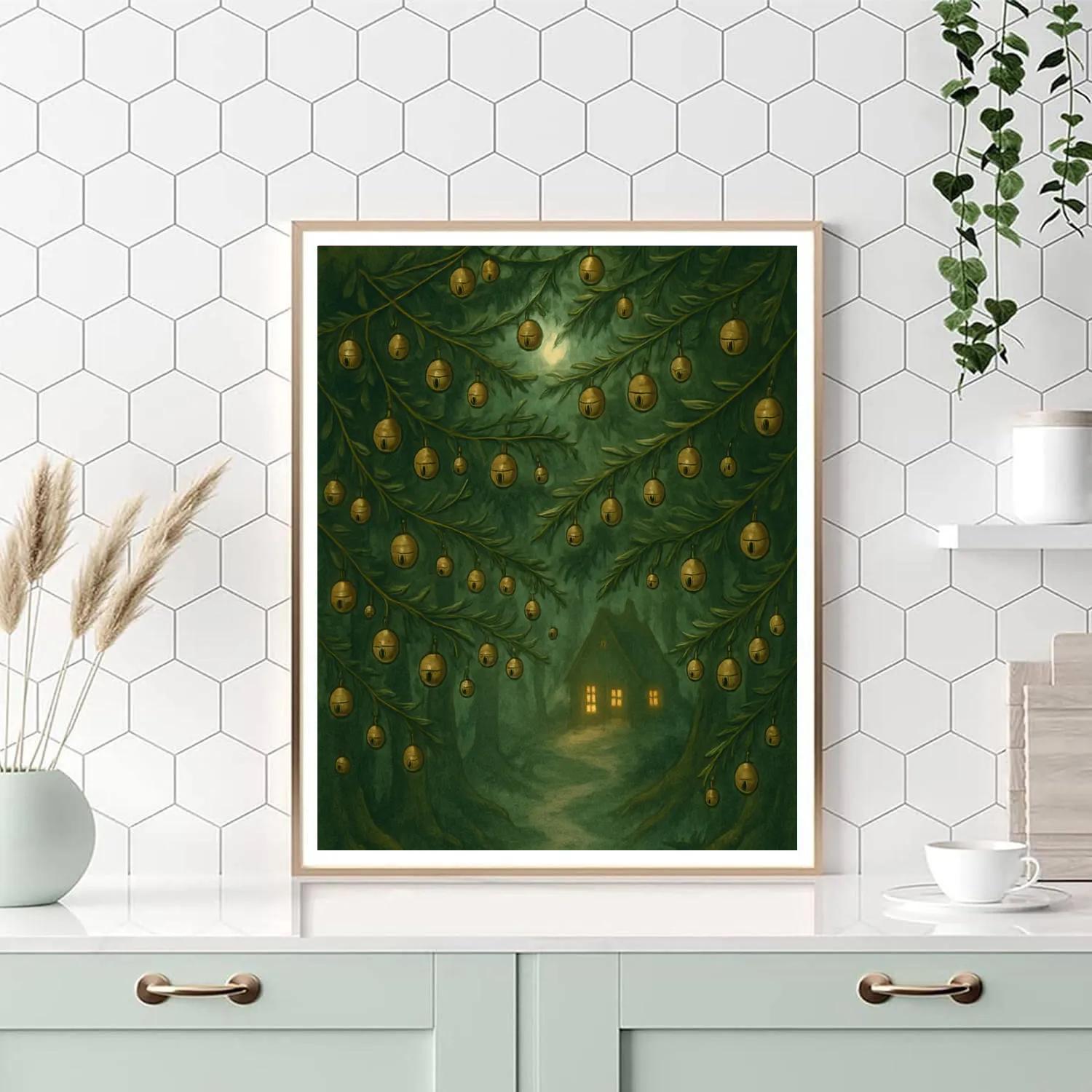 Sleigh Bell Hollow Number painting