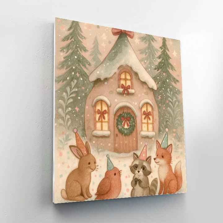 Pepperpot Cottage Surprise paint by color