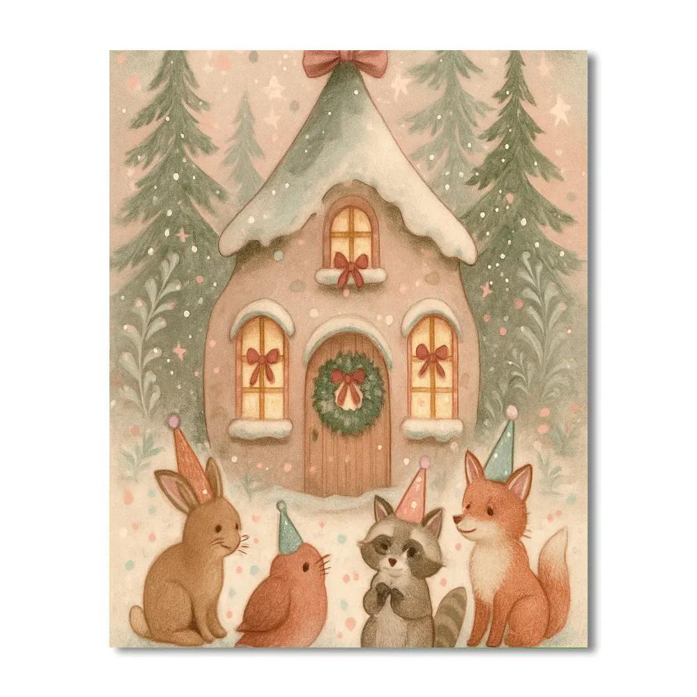 Pepperpot Cottage Surprise paint by color