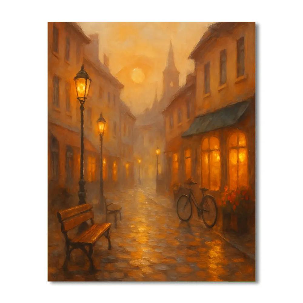 Sunset Lane Atelier paint by numbers