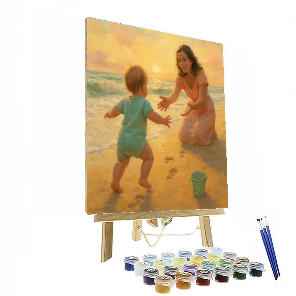 Sunrise First Steps Painting by numbers kit