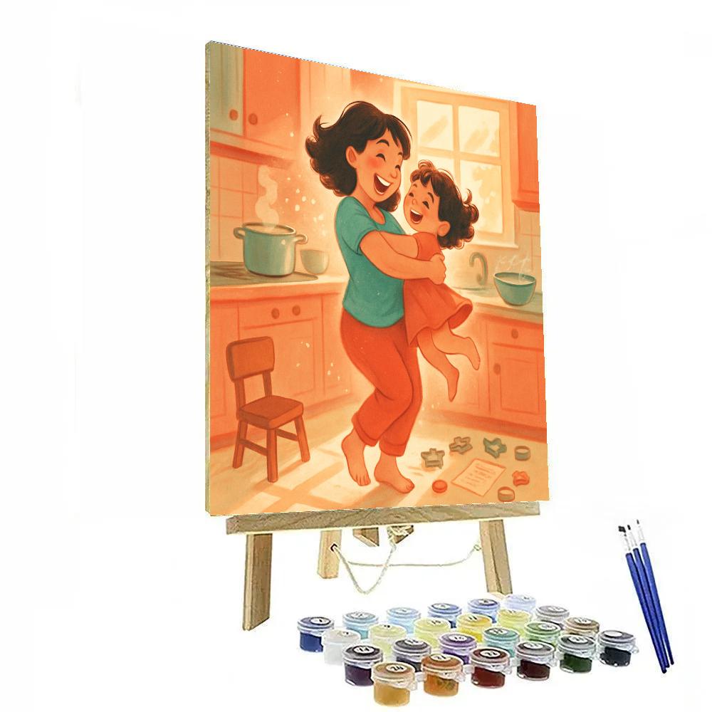 Kitchen Dance Duet Painting by numbers kit