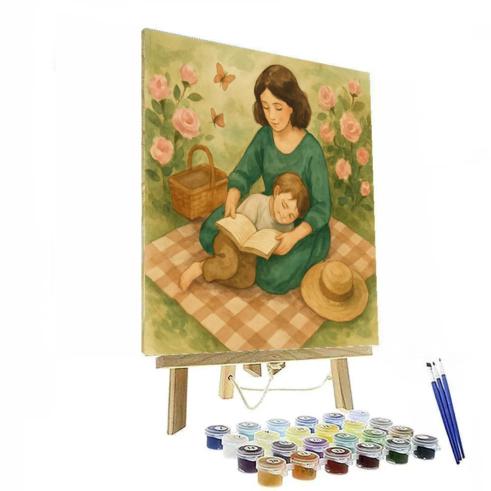 Garden Storytime Paint by numbers kits