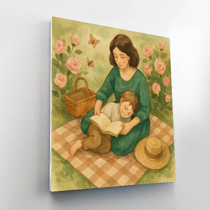 Garden Storytime Paint by numbers kits