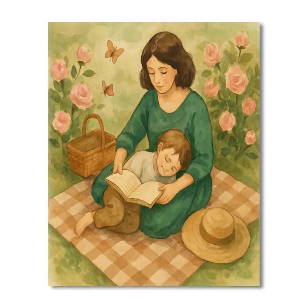 Garden Storytime Paint by numbers kits