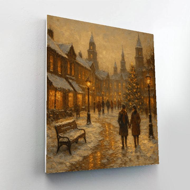 Snowlight Square paint by number