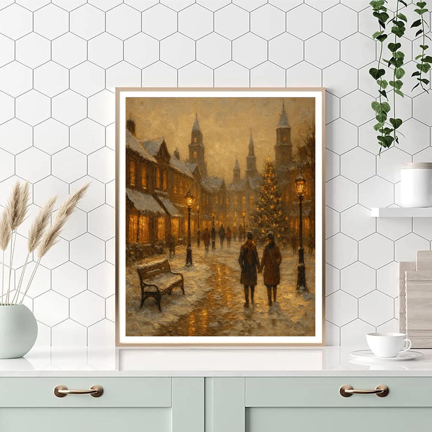 Snowlight Square paint by number