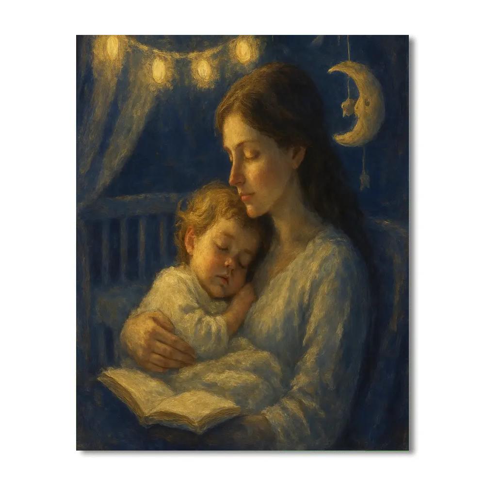 Midnight Lullaby paint by numbers
