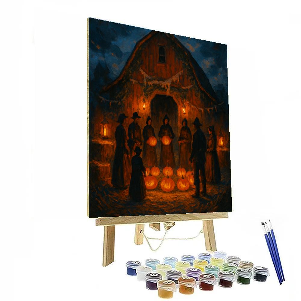 Harvest Moon Barn Ritual Paint by numbers kits