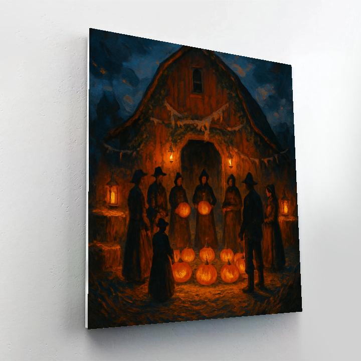 Harvest Moon Barn Ritual Paint by numbers kits