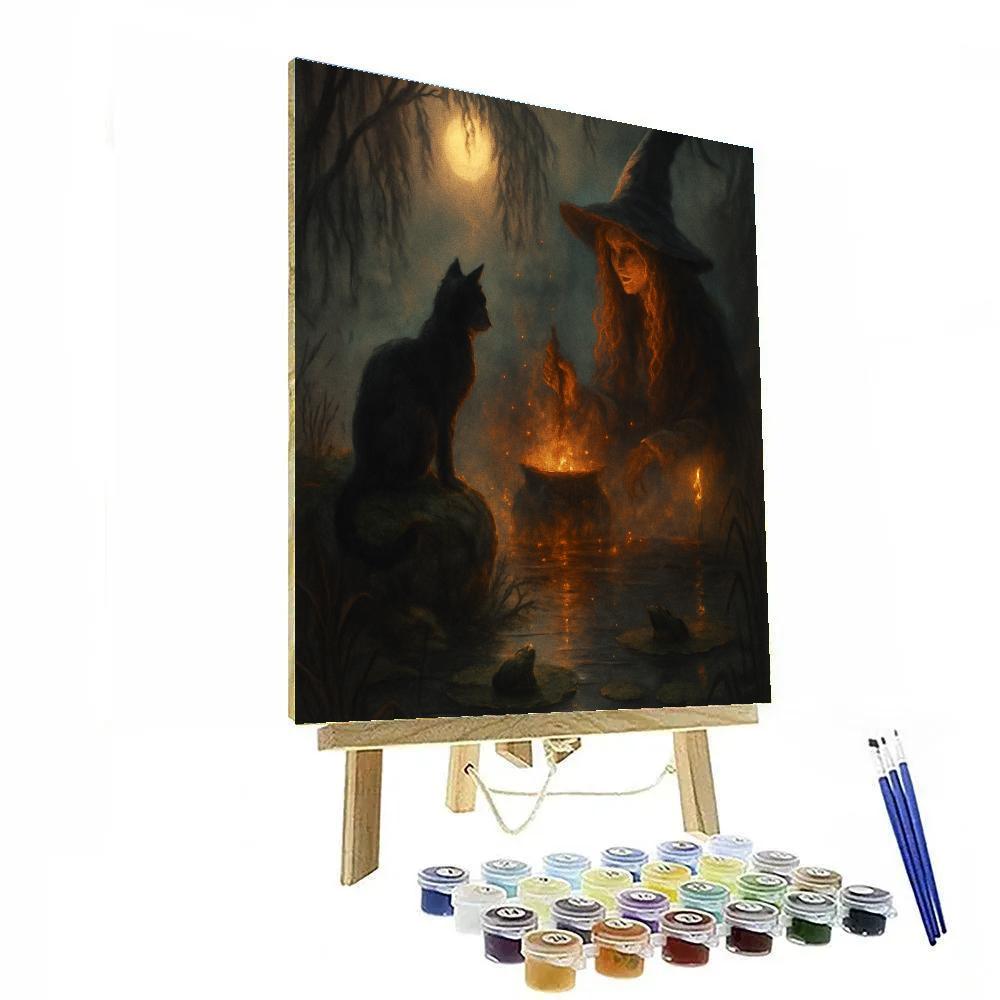 Willow Witch Pond paint by color