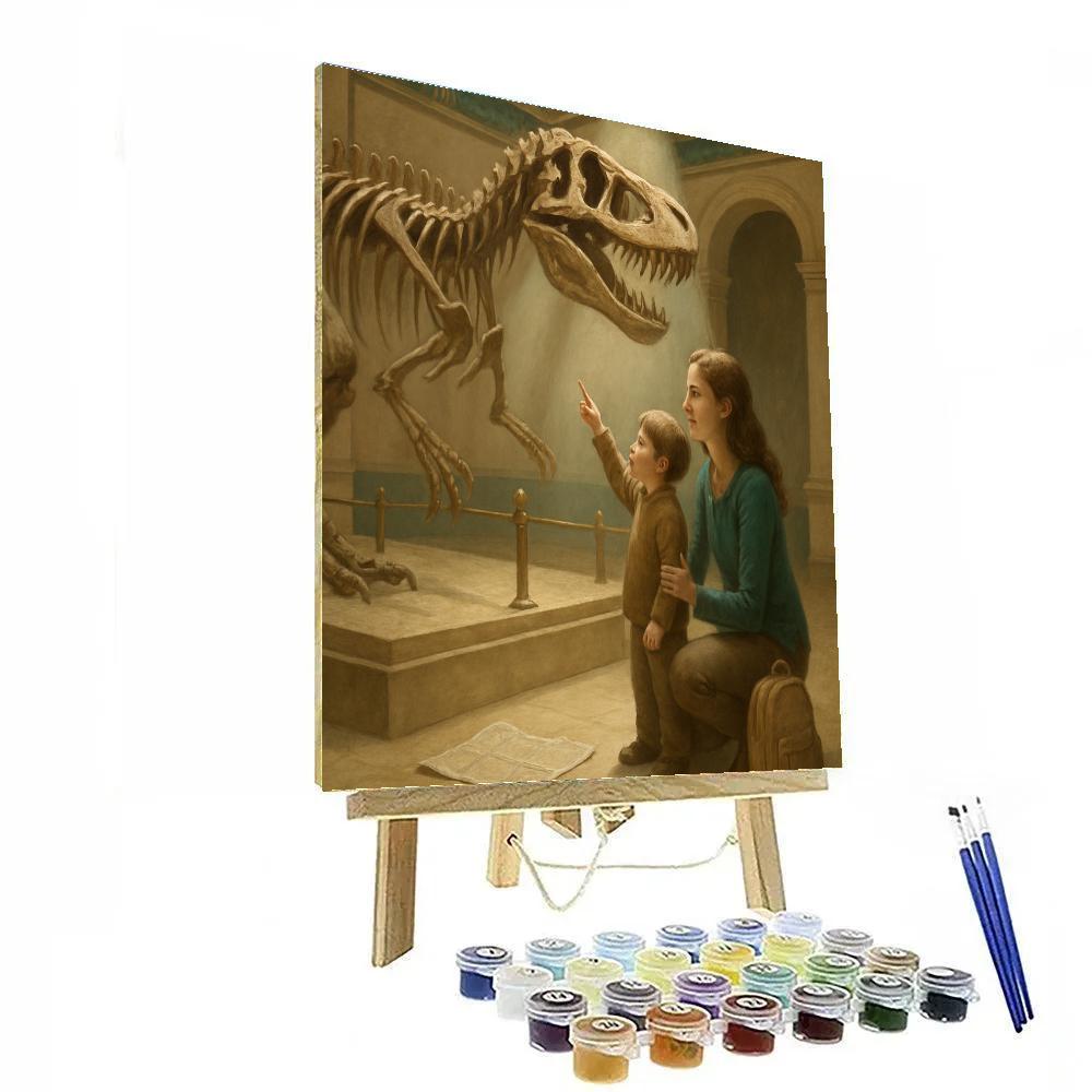 Museum Discovery Day Paint by numbers kits